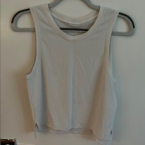 Lululemon Athletica White Tank Top